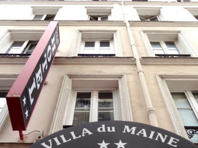 Villa Du Maine Paris Exteriör bild